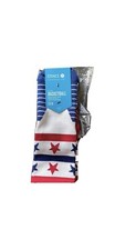 New Stars And Stripes Sweat Socks Size M 6-10