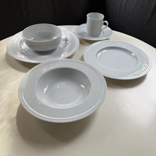 Crate & Barrel Kathleen Wills Staccato Dishes: Your CHOICE Plates, Bowls, Coffee