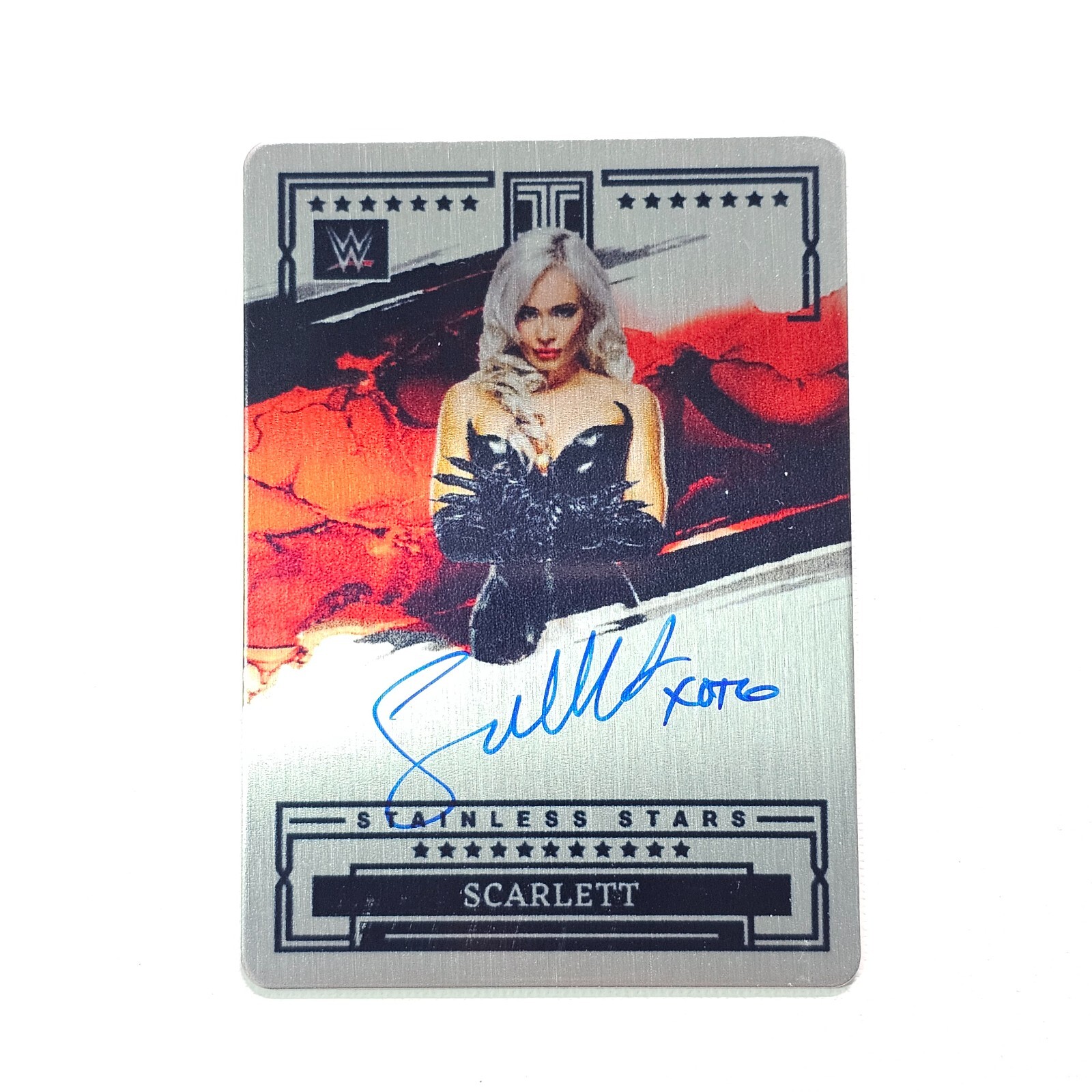 2023 Panini Impeccable WWE Scarlett Stainless Stars Signatures Auto 60/99 2F