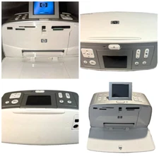 HP Photosmart 375 Portable Photo Printer -Works Printer Only Tested Very Clean