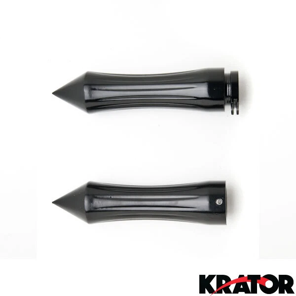 Motorcycle Hand Grips 1 Inch Handlebar Bars Pair For Victory Cross Country - Image 4 of 4