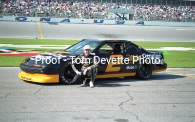 VINTAGE PHOTO #2521-29; 1991 RUSTY WALLACE, DAYTONA, NASCAR WINSON CUP, MILLER