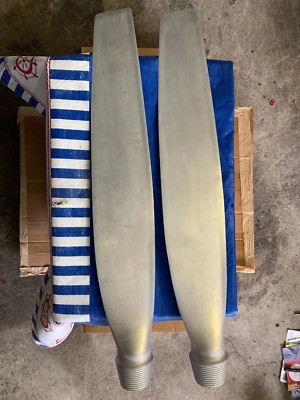 Vintage McCAULEY 2 pc AIRPLANE Aluminum PROPELLER 