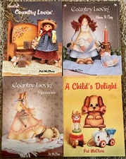 LOT OF 4 PAT MC CLURE Decorative Painting Books