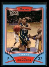 2008-09 Bowman #10 Danny Granger Blue #/499