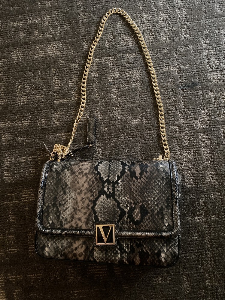Victoria's Secret Satchel, Purse, Crossbody Bag Snake Print, NWT