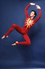 dancer Fred Mathews as he performs in an unspecified production NY- Old Photo 1