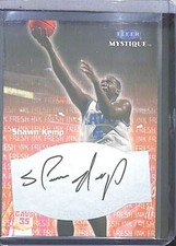 1999-2000 Fleer Mystique Fresh Ink Autograph Shawn Kemp