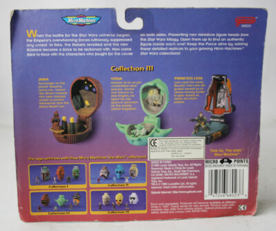 VINTAGE 1996 MICRO MACHINES STAR WARS HEAD COLLECTION III JAWA