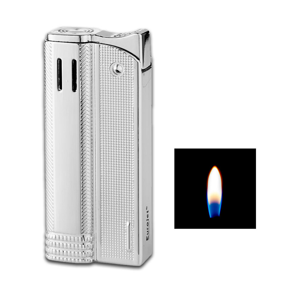 Retro Metallfeuerzeug Mit Schleifscheibe - Windbeständiges Nachfüllfeuerzeug Für Outdoor