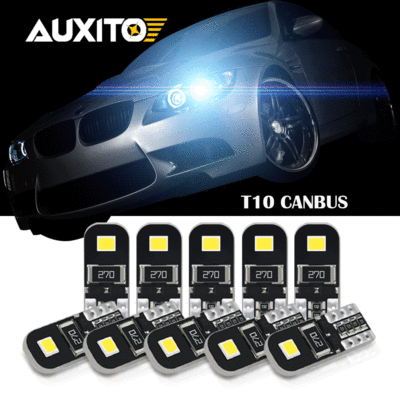 10X T10 168 194 158 Interior//License Plate LED 6000K Xenon White Light Bulbs EA