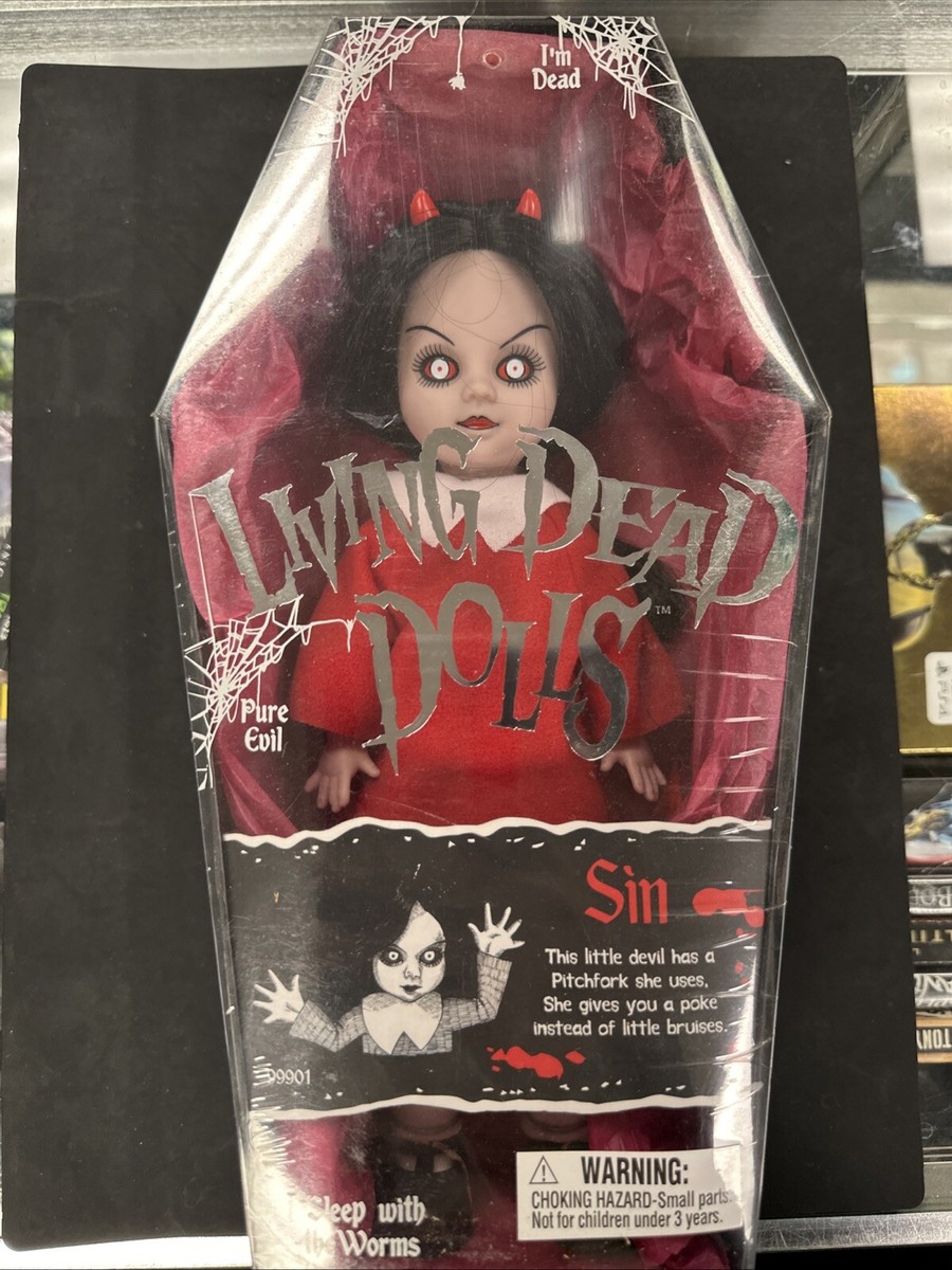 Living Dead Dolls Sin Series 1 Mezco Toys LDD Sealed in Living Dead Dolls Sin Series 1 Mezco Toys LDD Sealed in