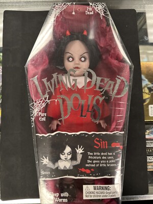 Living Dead Dolls Sin Series 1 Mezco Toys LDD Sealed in Living Dead Dolls Sin Series 1 Mezco Toys LDD Sealed in
