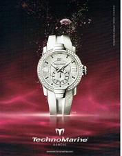 Advertising 018 2009 Technomarine UF6 Watch