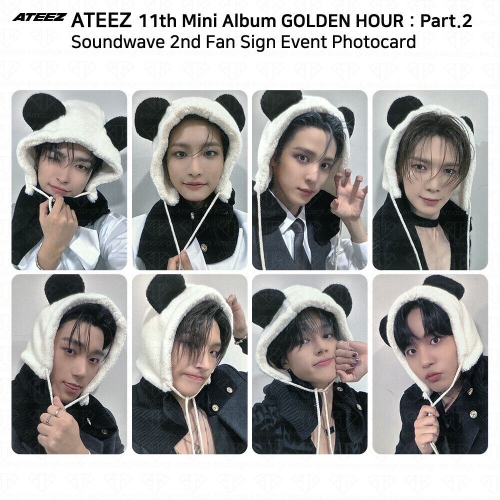 ATEEZ Golden Hour Part.2 Fan Sign Event Photocard AppleMusic ATEEZ Golden Hour Part.2 Fan Sign Event Photocard AppleMusic