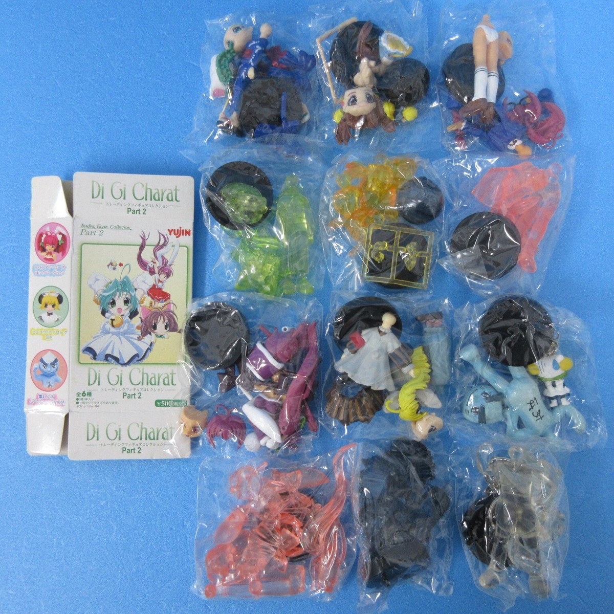 Di Gi Charat mini Figure Full Set of 12 TFC Part.2 Yujin official