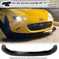 For 16-25 Mazda ND Miata MDA Track Style Front Bumper Chin Lip Spoiler Kit MX-5