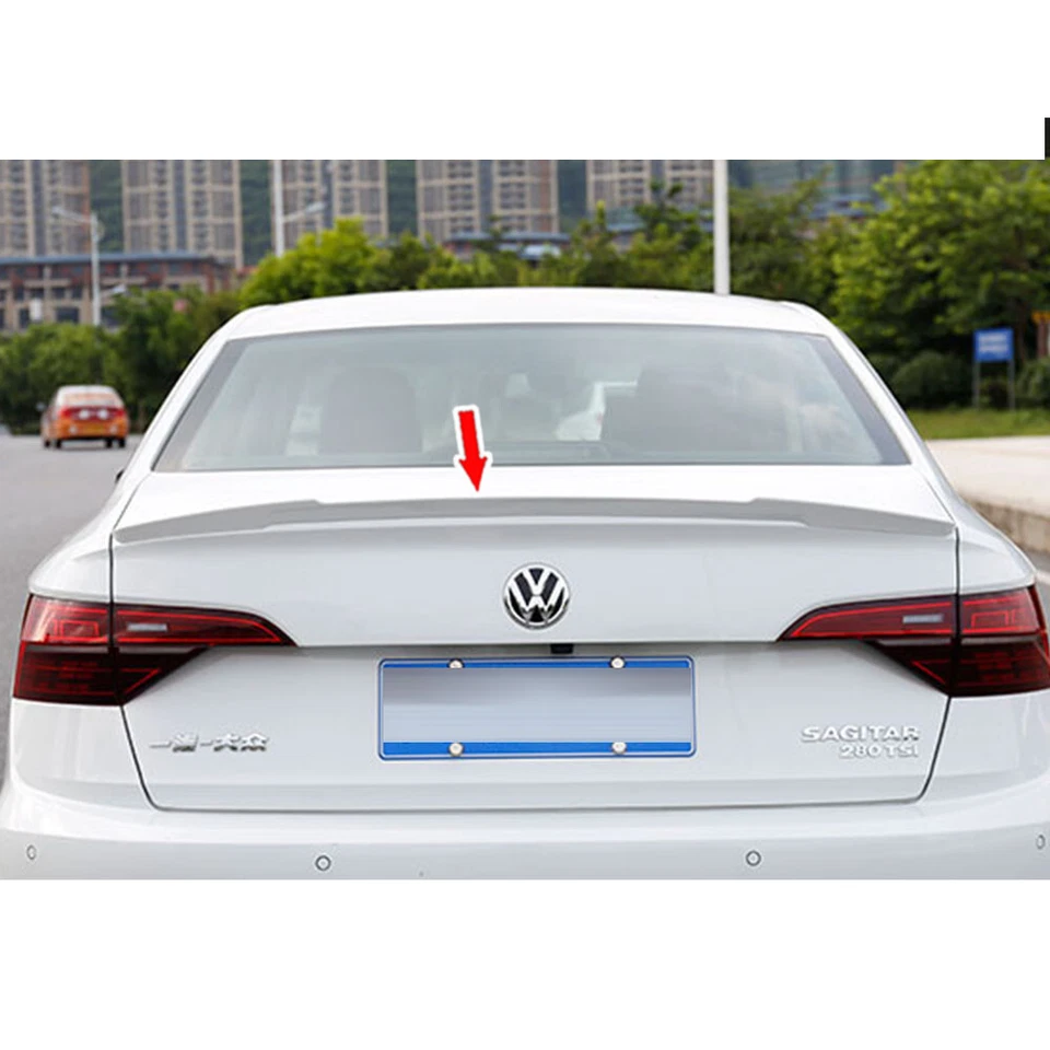 PAINTED L041 FOR VOLKSWAGEN VW JETTA MK7 V LOOK REAR TRUNK SPOILER ABS 2019 - Изображение 4 из 4