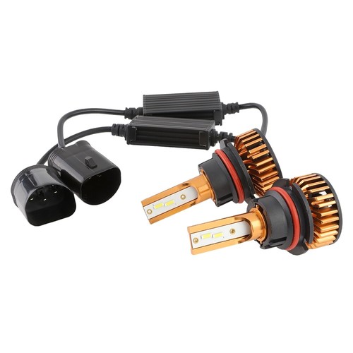 AUXBEAM HB1 9004 LED Headlight Bulb Kit High Low Beams 6500K Super Bright White - Bild 10 von 11