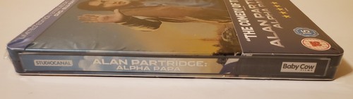 NEW SEALED Alan Partridge: Alpha Papa - 2013 Blu-ray & DVD Steelbook Region B - Picture 3 of 5