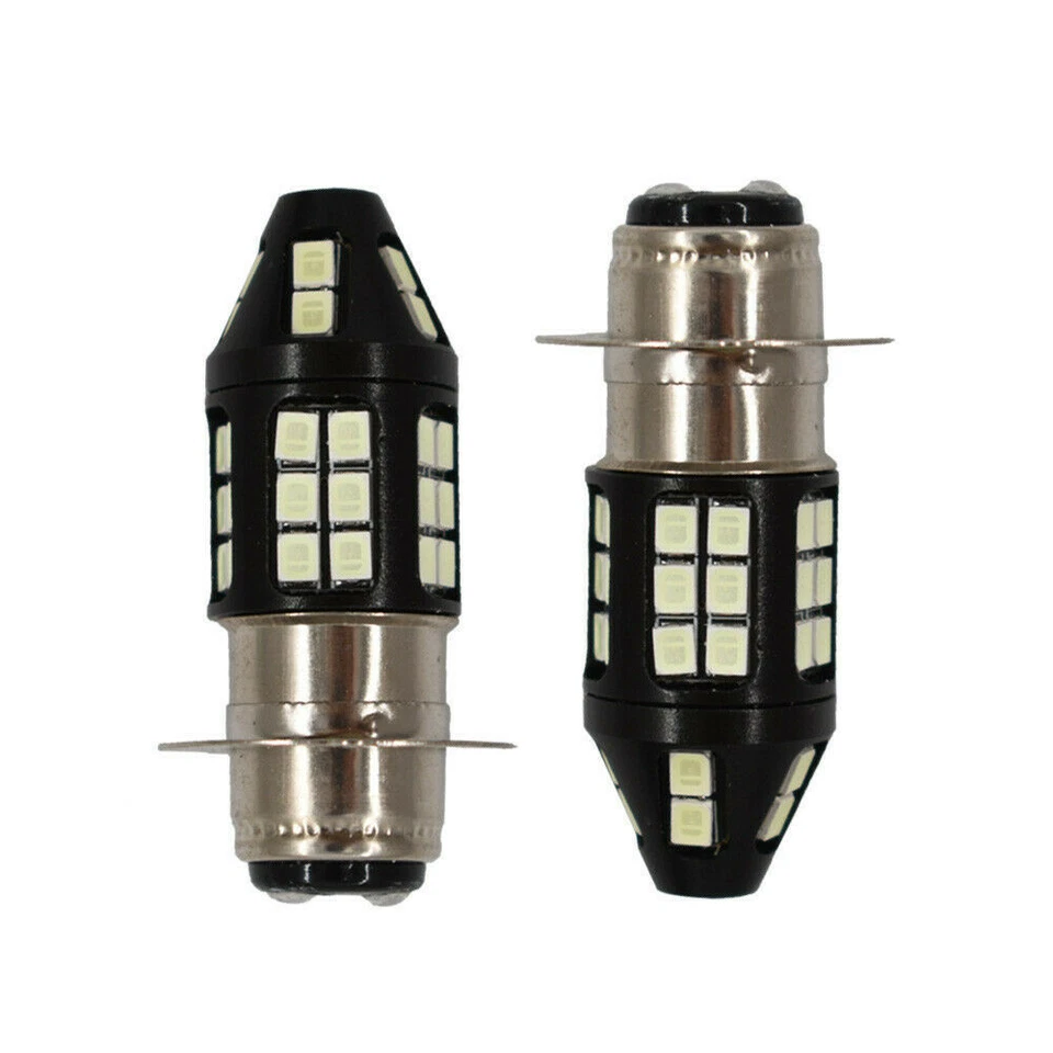 For Honda Sportrax TRX400EX 1999-2008 Ice Blue 8000K LED Headlight Bulbs - Image 4 of 4