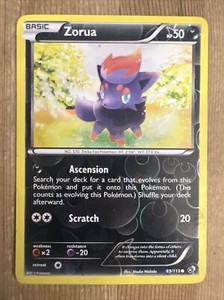 Pokémon TCG Zorua Legendary Treasures 89/113 Reverse Holo Common DMG