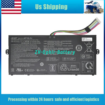 New Genuine AP16L5J battery For Acer Aspire Swift 5 SF514-52T Spin 1 SP111-32N