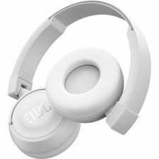 JBL Harman T450BT Wireless Bluetooth On Ear White Headphones, New in Sealed Box
