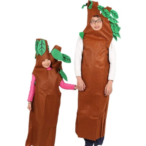 Kids Tree Costume Non-woven Fabric Forest Plant Outfit Party Fancy Dress - Picture 11 of 12