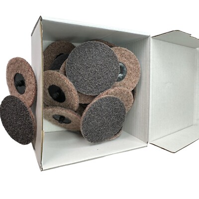 Schnellwechsel Oberfläche Konditionierungsscheiben 75 mm grob (25er Box) + kostenloser Halter