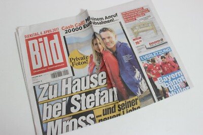BILDzeitung 04.04.2017 April 4.4.2017 gift for special occasions
