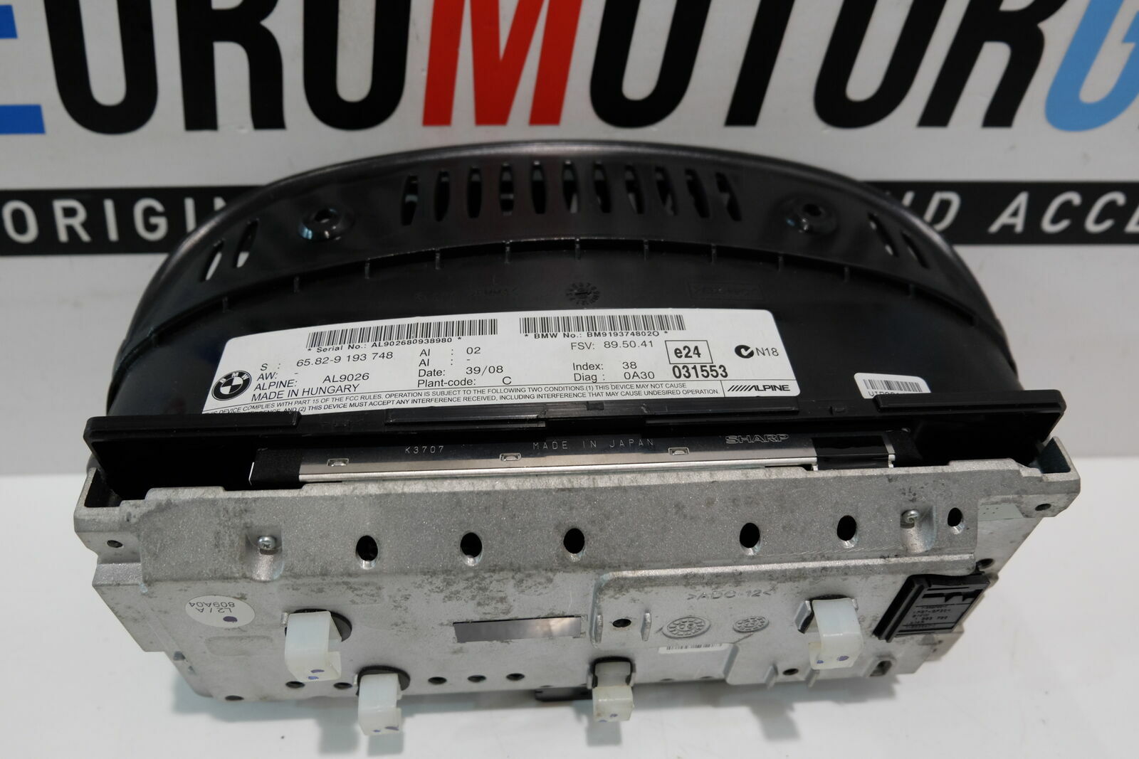 Bmw On-board monitor 6,5 65829193748 5