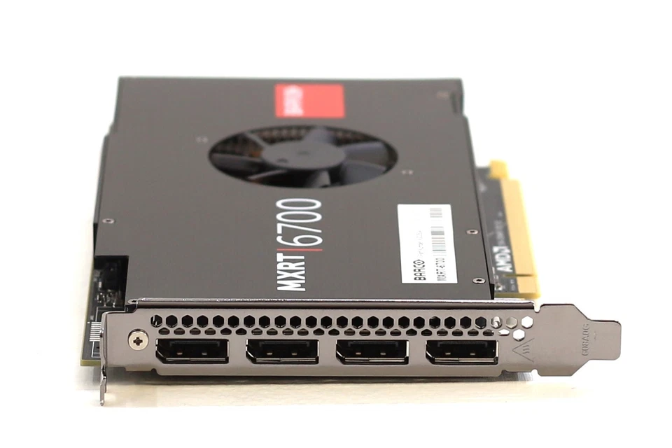 Barco MXRT-6700 8GB GDDR5 256BIT PCIe x16 Graphics Card P/N: K9306047-21C Tested - Image 3 of 4