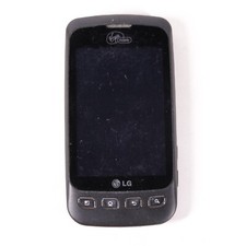 Virgin Mobile Sprint LG Mobile Cell Smart Phone Works Black Gray