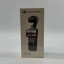 New DJI Osmo Pocket 4 37MP 3-Axis Gimbal Camera OP-041 Essential Combo