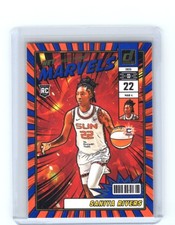 2025 Panini Donruss WNBA Saniya Rivers #5 Gold Press Proof Net Marvels (RC)