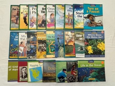 25 National Geographic Readers Science/Social Studies 2nd & 3rd Grade Homeschool