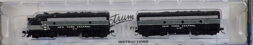 Bachmann Spectrum N Scale 81254 F7 A&B New York Central NYC | Condition: New