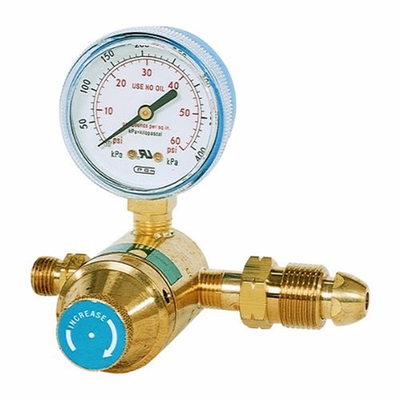 #ad Goss EP 70G High Pressure Propane Regulator LP CGA510 with Gauge B Hose $188.78