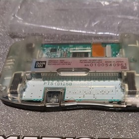 Bandai WonderSwan Color Crystal Black Handheld Console with Box & Manual Working