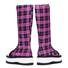 Karierte Stiefel und Stiefeletten für Damen online kaufen