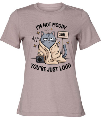 Damen süß Katze Kätzchen Weihnachten T-Shirt Tee Geburtstag Geschenk