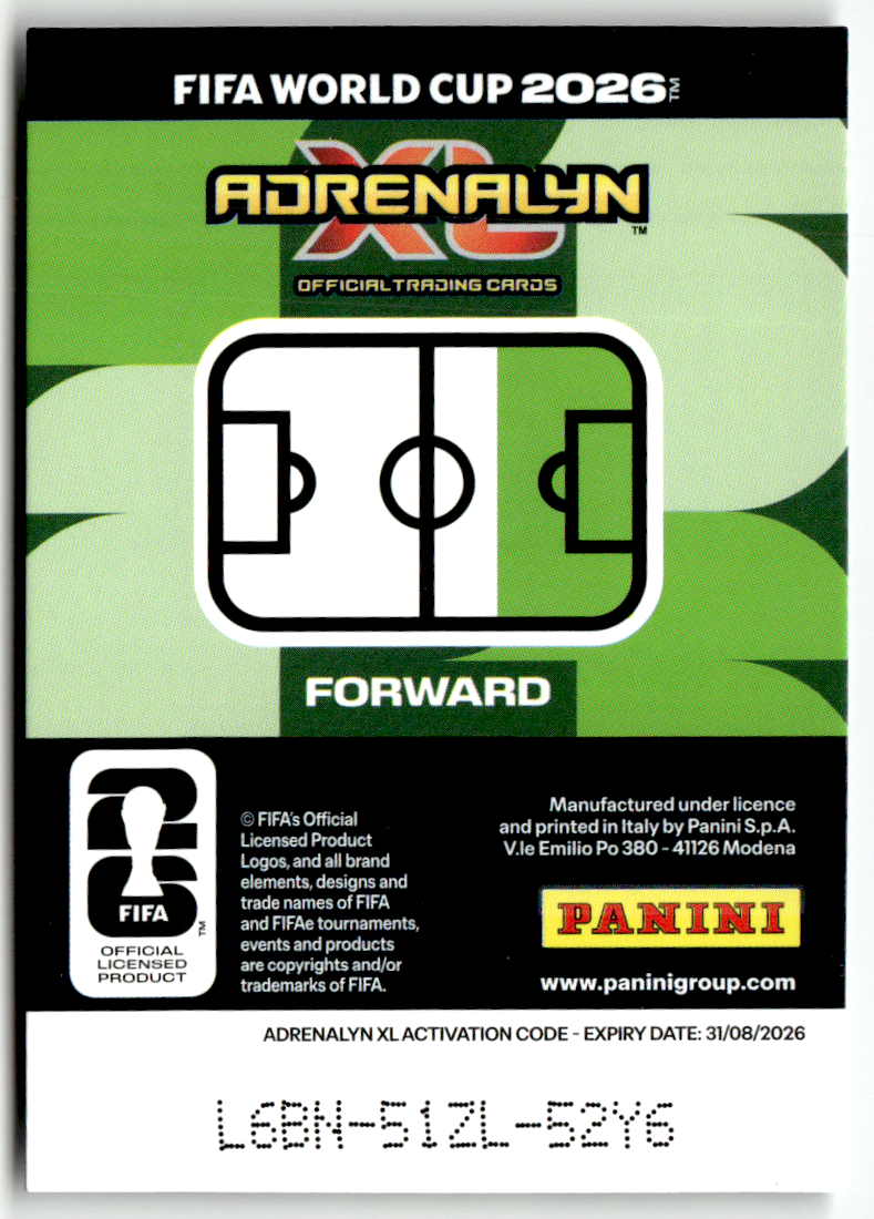 Panini FIFA World Cup Adrenalyn 2026 Leroy Sane Premium Limited