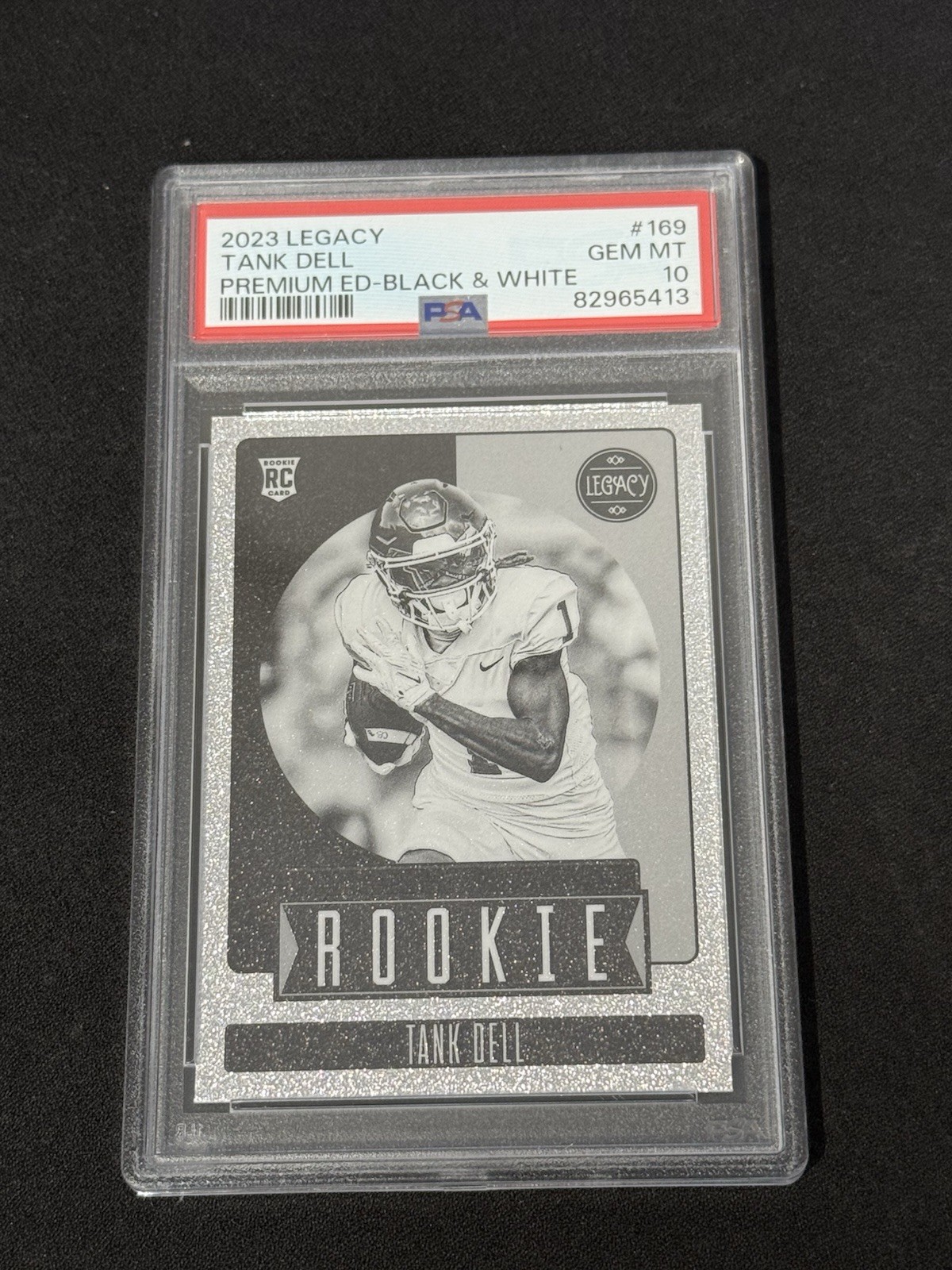 Tank Dell Panini Legacy #169 Premium Edition-Black and White