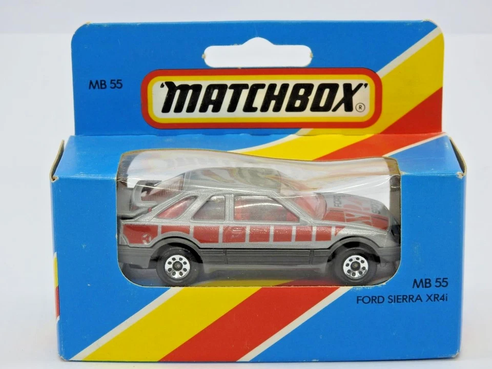 MATCHBOX LESNEY 1983 MB55 FORD SIERRA XR4i Mint In VNM Ungeöffnet 'M' Blaue Box - Bild 2 von 4