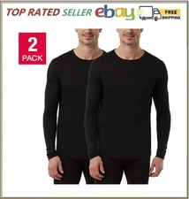 2 Pack 32 Degrees Heat Men's Base Layer Long Sleeve Heat Retention Quick Dry