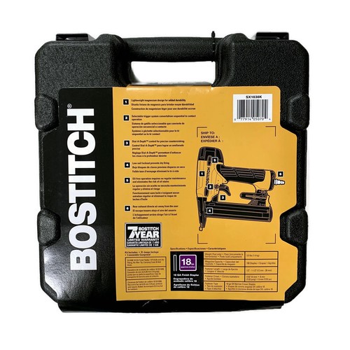 Bostitch SX1838K 18GA schmale Krone Druckluft Tacker Tacker - Bild 2 von 4