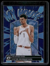 2024-25 Donruss Optic #19 Victor Wembanyama My House Holo