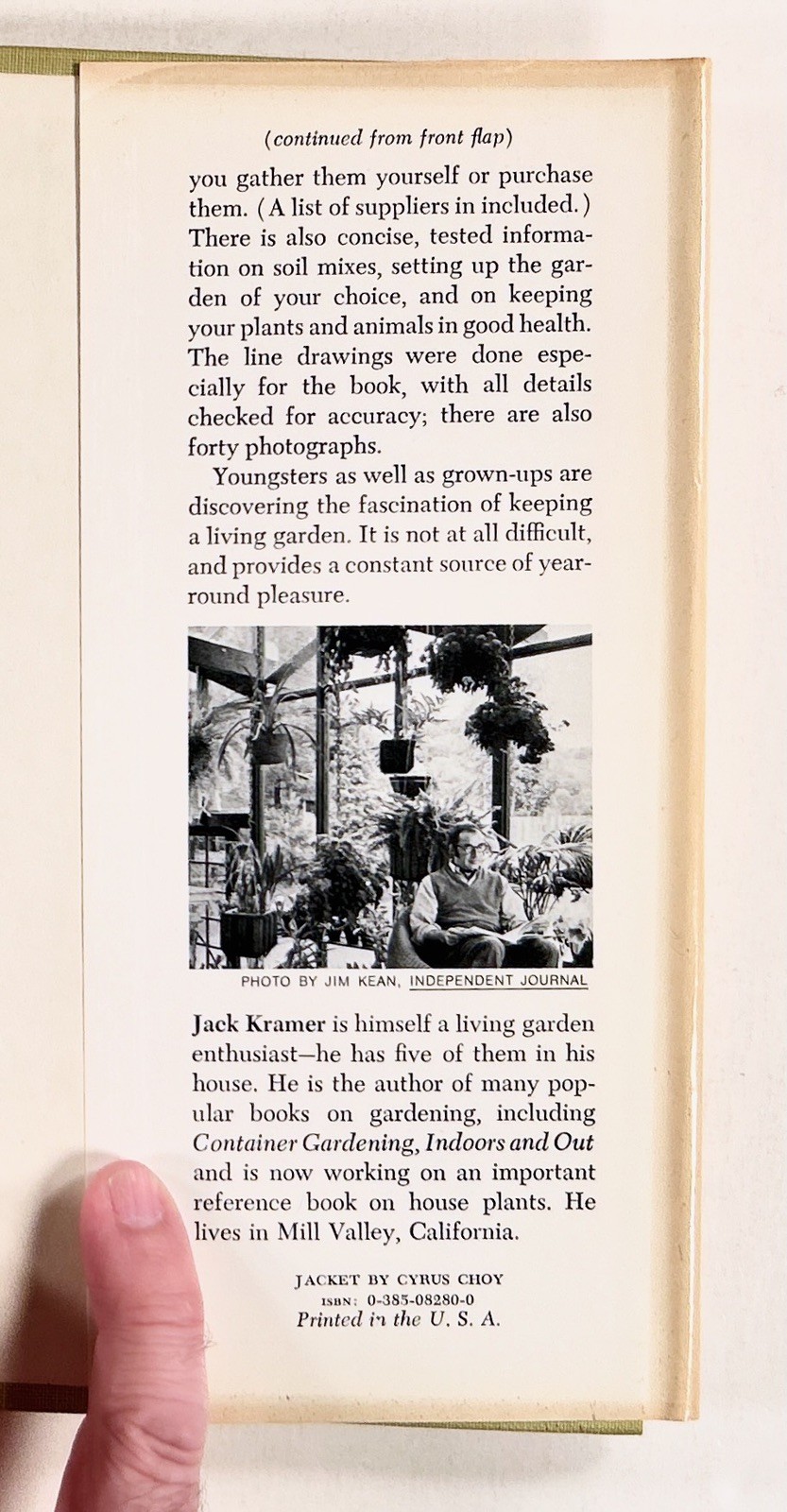 1973 Kramer PETS & PLANTS IN MINIATURE GARDENS Build Vivariums & Terrariums HCDJ