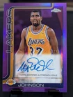 2025 Topps Chrome Magic Johnson Chrome Autographs (RAW)